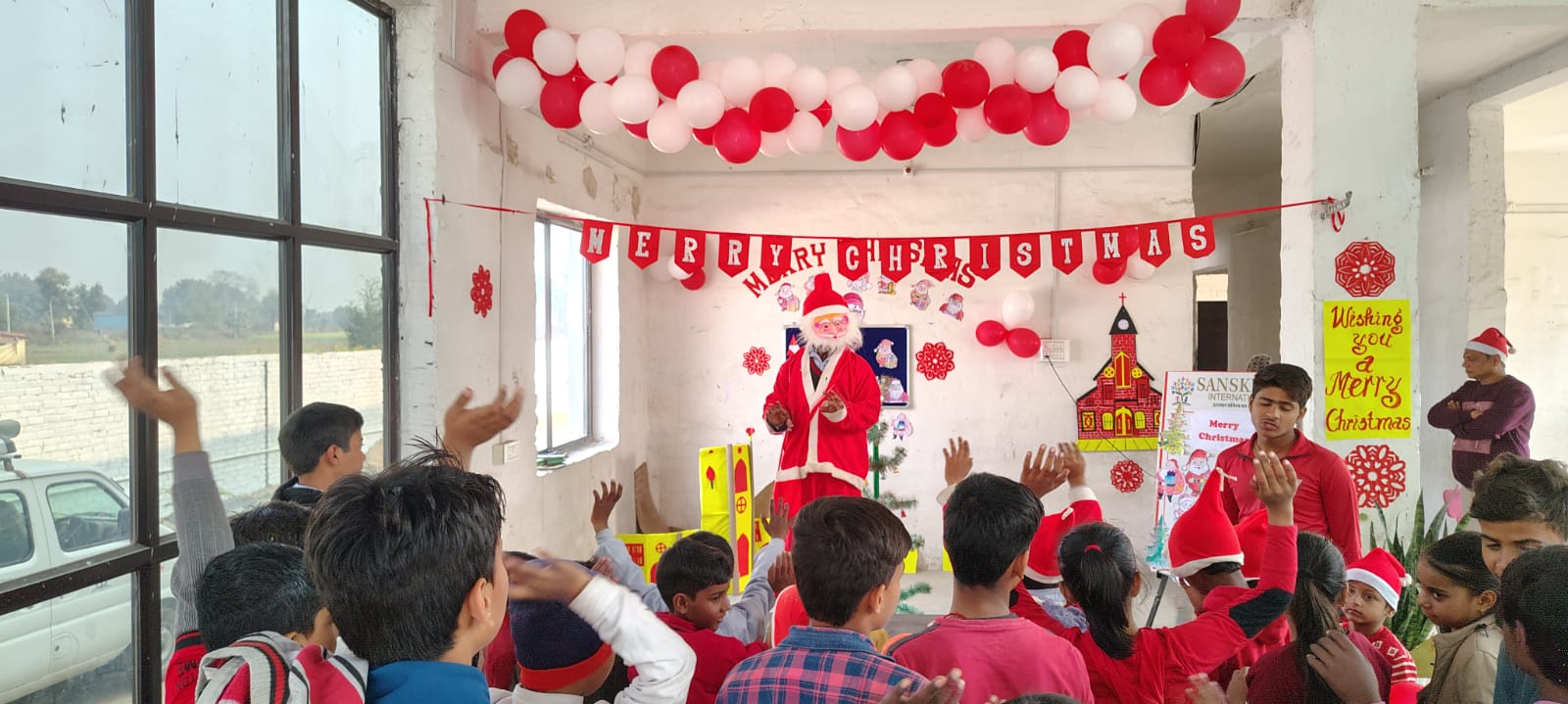 Christmas celebration in Our School